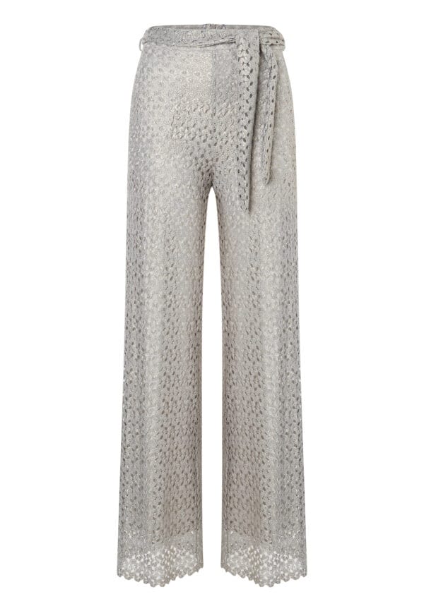 Ana Alcazar Pants Silver - Afbeelding 2