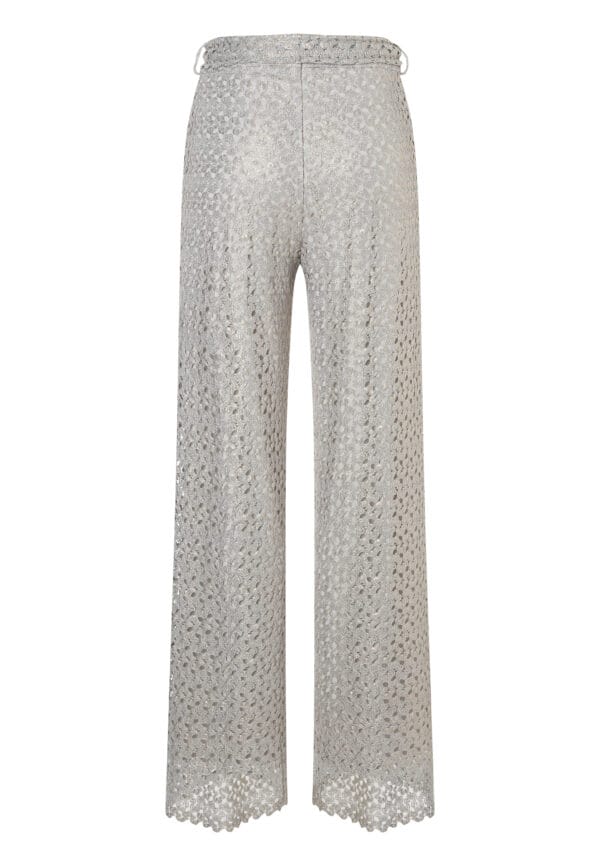 Ana Alcazar Pants Silver - Afbeelding 3