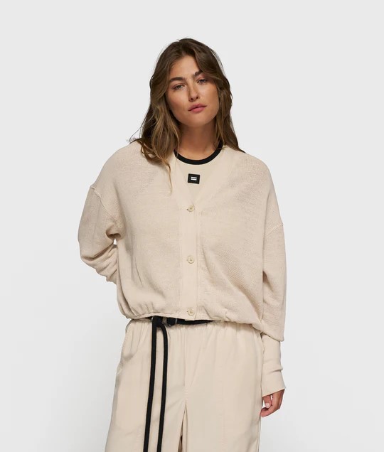 10 days 20-856-5203 V-Neck Cardigan Mesh