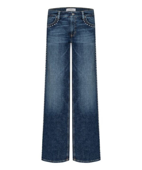 Cambio 9132-0035 Aimee Blue Denim Studs - Afbeelding 7