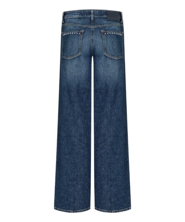 Cambio 9132-0035 Aimee Blue Denim Studs - Afbeelding 8