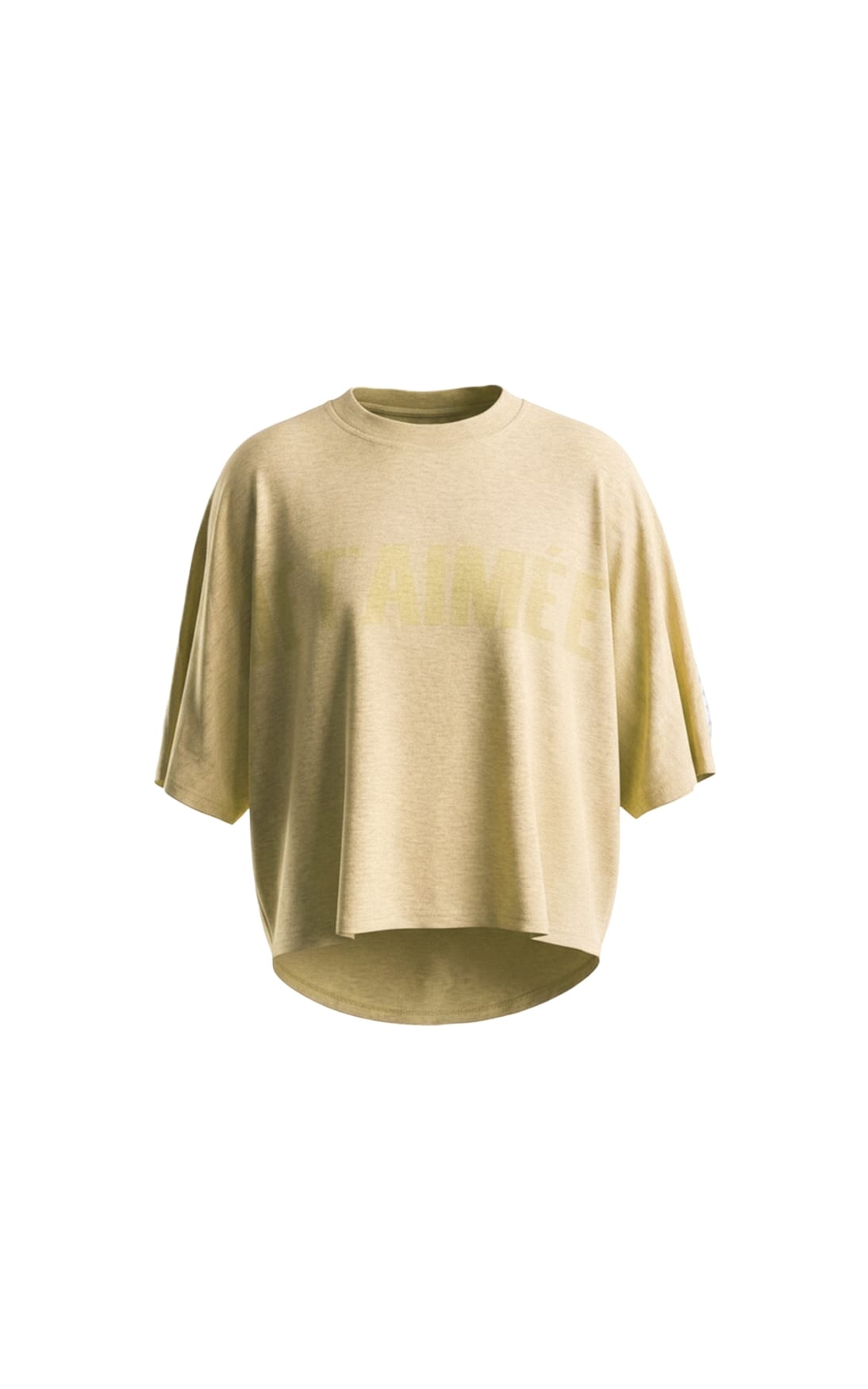 Aimee The Label Benjamin Shirt Yellow - Afbeelding 2