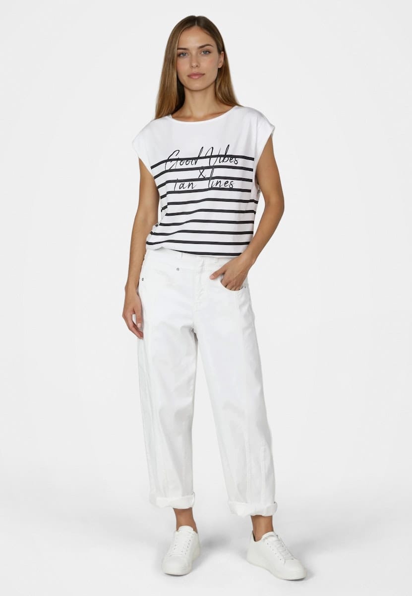 Marc Aurel 7392A Shirt Stripe - Afbeelding 2