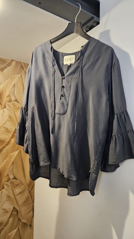 Nema N016 Blouse Grey