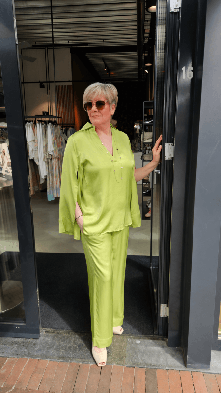 Nema N017 Blouse Lime